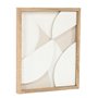 Cadre Home ESPRIT Blanc Naturel Moderne Scandinave 40 x 3,8 x 50 cm (2 Unités)