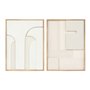 Cadre Home ESPRIT Blanc Naturel Moderne Scandinave 75 x 3
