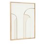Cadre Home ESPRIT Blanc Naturel Moderne Scandinave 75 x 3,8 x 100 cm (2 Unités)