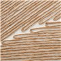 Cadre Home ESPRIT Blanc Naturel Moderne Avec relief Scandinave 100 x 3,8 x 100 cm (2 Unités)