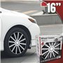 JEUX D'ENJOLIVEURS 16" ALASKA SILVER/BLACK