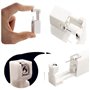 Lot de 6 pistolets jetables pour piercings d’oreilles avec clous d'oreille -Sans douleur - Kit de piercing d'oreilles pour fille