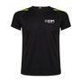 T-shirt à manches courtes homme EDM Noir