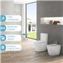 Gala Elia – Couvercle ABS de protection pour bidet Elia Blanc