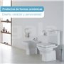 Gala Elia – Couvercle ABS de protection pour bidet Elia Blanc