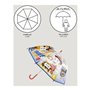 Parapluie The Paw Patrol Bleu (Ø 71 cm)