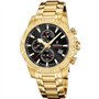 Festina Montre pour Homme F20705/4 Timeless Chronograph Boîtier en Acier Inoxydable Doré Bracelet en Acier Inoxydable Doré