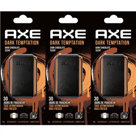 AXE Lot de 3 désodorisants pour voiture Dark Temptation