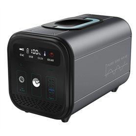 Station d'énergie portable Etna VolcanoBat 384 Wh/120 000 mAh Accumulateur d'énergie à onde sinusoïdale pure avec batterie LiFeP