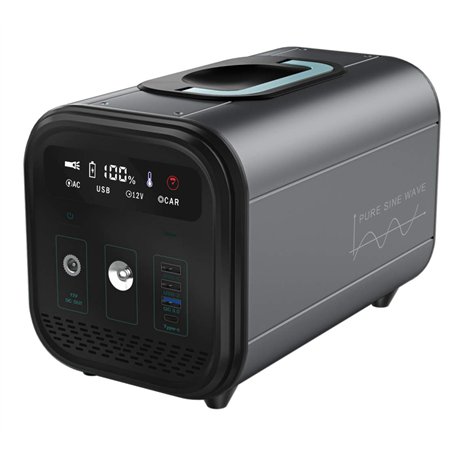 Station d'énergie portable Etna VolcanoBat 384 Wh/120 000 mAh Accumulateur d'énergie à onde sinusoïdale pure avec batterie LiFeP
