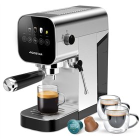 Aigostar Barista - Machine à café Expresso et Cappuccino
