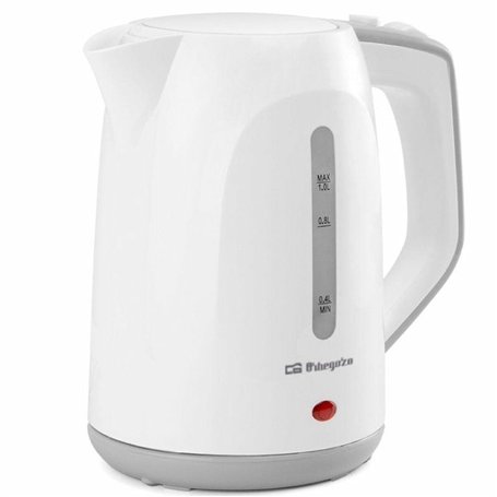 Bouilloire Orbegozo KT 5011 Blanc Plastique 1100 W 1 L