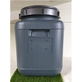 Bidon PVC 20 litres couvercle avec filetage carré