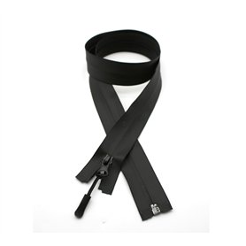 DOJA Barcelona | Fermeture Impermeable Noir | Pack 1 | Fermeture Eclair Etanche Nº7 | Longueur 85cm | Nylon | Curseur Fermeture