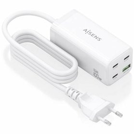 Chargeur sans fil Aisens ASCH-100W4P053-W Blanc 100 W