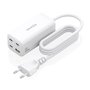Chargeur sans fil Aisens ASCH-100W4P053-W Blanc 100 W