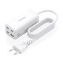 Chargeur sans fil Aisens ASCH-100W4P053-W Blanc 100 W