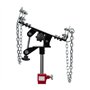 SIO Adaptateur réglable pour cric hydraulique de fosse