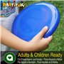 Partituki Pack de 5 Disques Volateurs pour Enfants. Très Facile à Fixer. Beaucoup Plus Sûr Que Les Frisbees Standard. Anneaux Vo