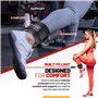 PORTENTUM Sangle Cheville Musculation Poulie (2 unités) - Ankle Straps pour Sport, Kickback, Entraînement des Fessiers - Accesso