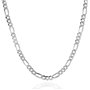 IDELUSH Chaîne en argent pour homme de 55 cm et 4 mm