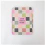 Mr. Wonderful - Cahier A4 avec intercalaires - Couverture rigide - Reliure spirale - Bonnes choses à l'intérieur - 160 pages car