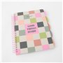 Mr. Wonderful - Cahier A4 avec intercalaires - Couverture rigide - Reliure spirale - Bonnes choses à l'intérieur - 160 pages car