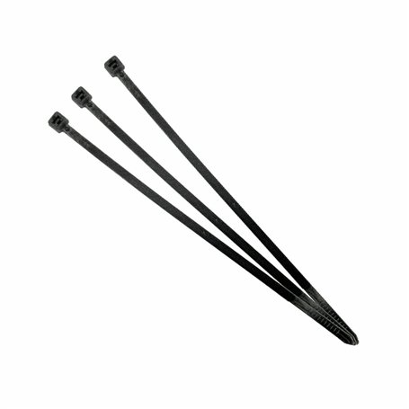 Lot de 100 colliers de serrage en nylon noir 2