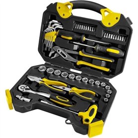 Ensemble d'outils - FIELDMANN - FDG 5002-54R - 54 pieces - Douilles 3/8 Dr. - Mallette de transport