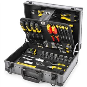 Ensemble d'outils dans un boîtier en métal - Fieldmann - FDG 5021-114R