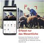 EMOS GoSmart Caméra de Surveillance Intelligente d'extérieur – Caméra IP rotative 3 MP 4G/LTE & Application – Détection de Mouve