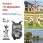 EMOS GoSmart Caméra de Surveillance Intelligente d'extérieur – Caméra IP rotative 3 MP 4G/LTE & Application – Détection de Mouve