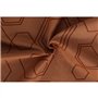 Parure de lit - 1 housse de couette 220 x 240 cm + 2 taies d'oreiller 60 x 60 cm - 100% coton ranforcé - Cuivre
