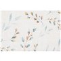 Parure de lit - 1 housse de couette 220 x 240 cm + 2 taies d'oreiller 60 x 60 cm - 100% coton ranforcé - Menthe