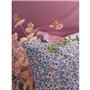 Parure de lit - 1 housse de couette 220 x 240 cm + 2 taies d'oreiller 60 x 60 cm - 100% coton ranforcé - Rose