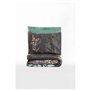 Parure de lit - 1 housse de couette 220 x 240 cm + 2 taies d'oreiller 60 x 60 cm - Satiné 100% coton - Menthe