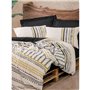 Parure de lit - 1 housse de couette 220 x 240 cm + 2 taies d'oreiller 60 x 60 cm - 100% coton ranforcé - Blanc