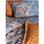 Parure de lit - 1 housse de couette 220 x 240 cm + 2 taies d'oreiller 60 x 60 cm - 100% coton ranforcé - Moutarde