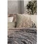 Parure de lit - 1 housse de couette 220 x 240 cm + 2 taies d'oreiller 60 x 60 cm - 100% coton ranforcé - Beige