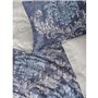 Parure de lit - 1 housse de couette 220 x 240 cm + 2 taies d'oreiller 60 x 60 cm - Satiné 100% coton - Beige