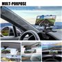 GESMATEK Support de Téléphone Voiture Rotation à 360 degrés, pour Tableau de Bord, Compatible avec GPS et Les téléphones Portabl
