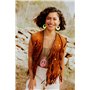 Boland 44521 Hippie Gilet pour adulte Marron Taille M/L