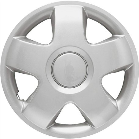 AUTO-STYLE Jeu d'enjoliveurs Iowa 12-inch argent