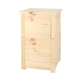 Esschert Design - Lombricomposteur en Bois Naturel