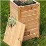 Esschert Design - Lombricomposteur en Bois Naturel