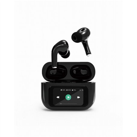 Casque GEMBIRD TWS-LCD-ANC-01-BK Noir
