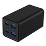 Chargeur mural GEMBIRD TA-UC-2A2C-PD65-01-BK