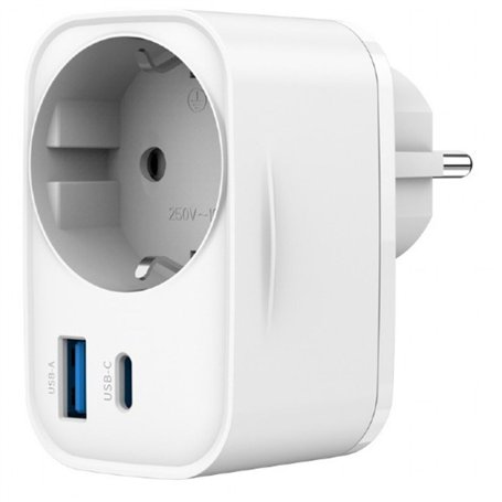 Chargeur mural GEMBIRD TA-ACPDQC20-01-W