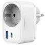 Chargeur mural GEMBIRD TA-ACPDQC20-01-W