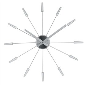 NeXtime 2610zi Plug Inn Horloge Plastic Blanc
